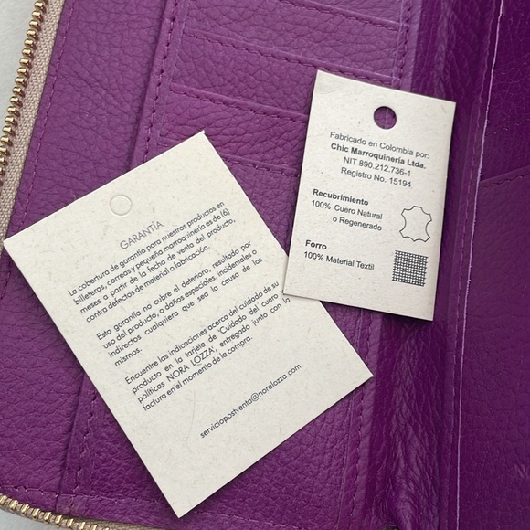 Nora Lozza Wallet NWT - Picture 9 of 9
